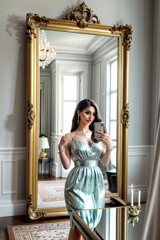 mirror selfie girl images