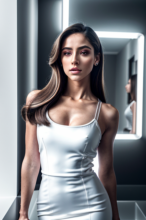 mirror photo poses girl